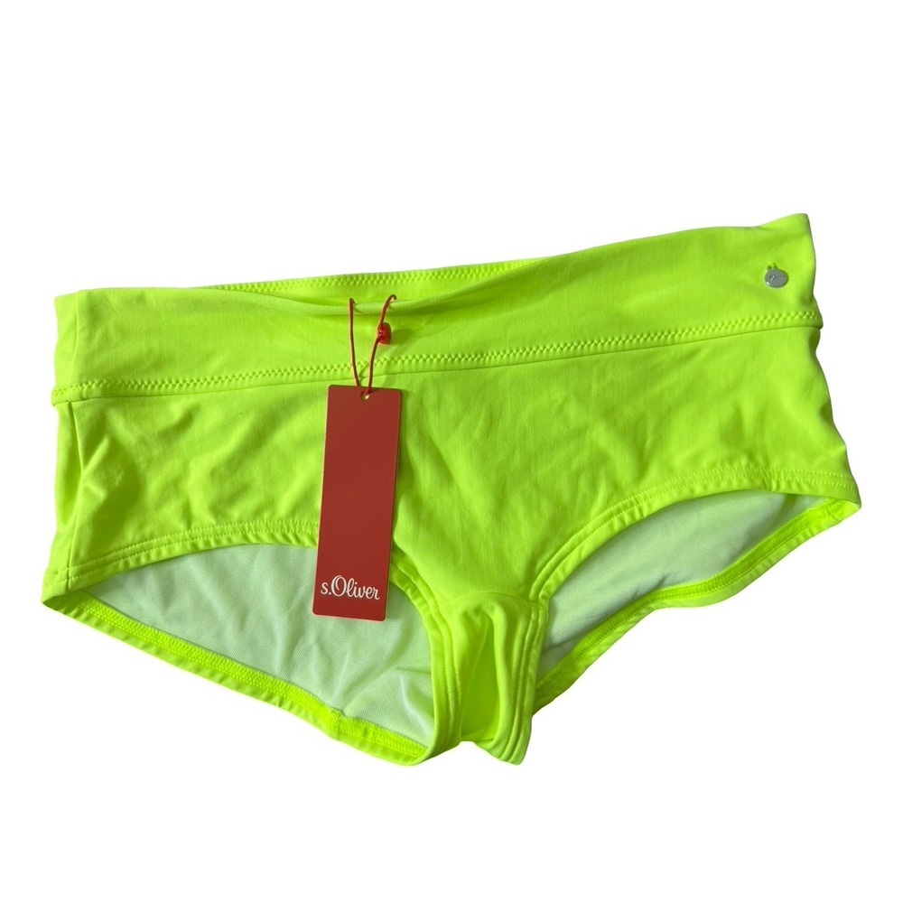 S. Oliver Bikini bottoms spains neon yellow/green‎ 4 new